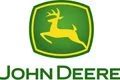 John deere logo on a white background.