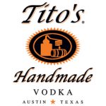 The logo for tito's handmade vodka.