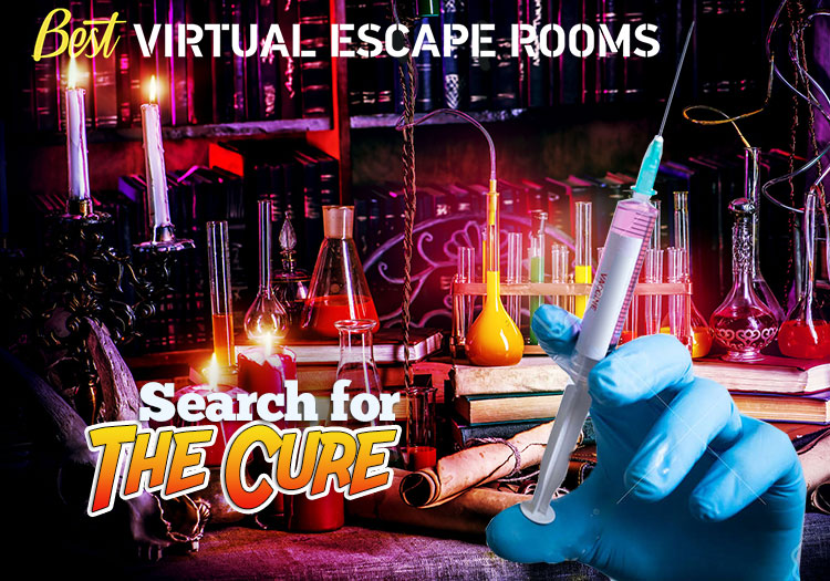 Best virtual escape rooms search for the cure.