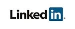 The linkedin logo displayed on a white background at Best Corporate Events.