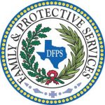 The logo for Family and Protective Services in Texas represents the collaborative spirit and unity fostered through team building in Austin.