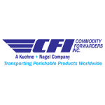 The cfi logo with a blue background.