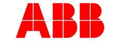 Adb logo on a white background.