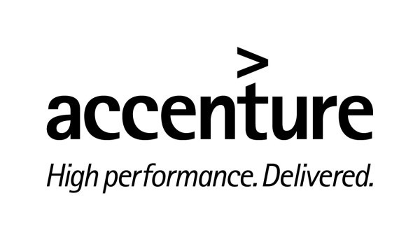 The logo for accenture high performance delivered.
