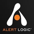 Alert logic logo on a black background.