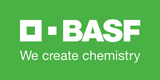 A green logo with the words basf we create chemistry.