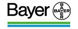 Bayer logo on a white background.