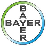 Bayer logo on a white background.