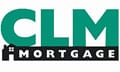 Clm mortgage logo on a white background.