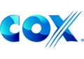 The cox logo on a white background.