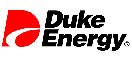 Duke energy logo on a white background.