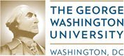 The george washington university logo.