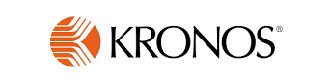 Kronos logo on a white background.