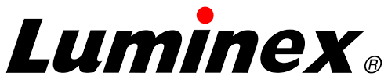 Luminex logo on a white background.