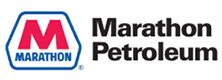 The marathon petroleum logo on a white background.