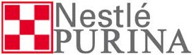 Nestle purina logo on a white background.
