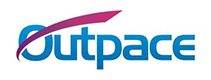 Outpace logo on a white background.