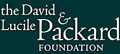 The david and lucy packard foundation logo.
