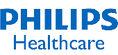 Philips healthcare logo on a white background.