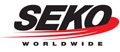 Seko worldwide logo on a white background.