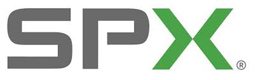 Spx logo on a white background.