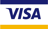 The visa logo on a white background.