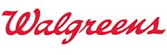 Walgreens logo on a white background.