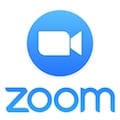 The zoom logo on a white background.