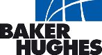 Baker hughes logo on a white background.
