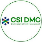 The logo for csi dmc.