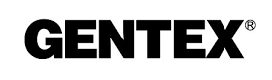 Gentex logo on a white background.