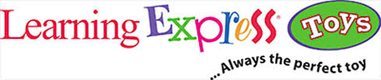 The logo for learning express toys.