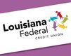 Louisiana federal credit union logo.