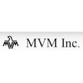 Mvm inc logo on a white background.