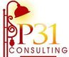 The logo for p31 consulting services.