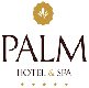 Palm hotel & spa logo.