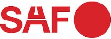 Safo logo on a white background.