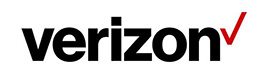 Verizon's logo on a white background.