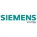 Siemens energy logo on a white background.